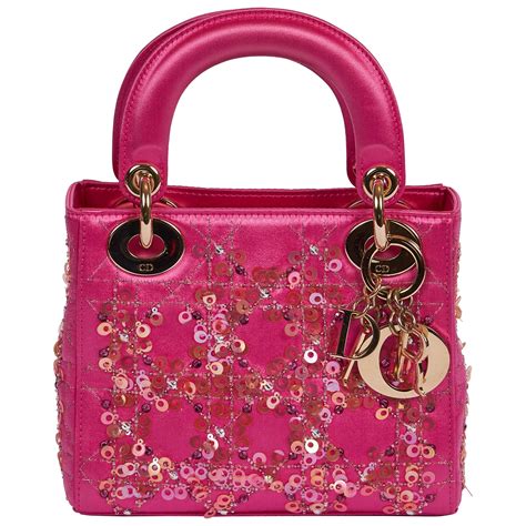 lady dior sparkle bag|vintage lady dior bag.